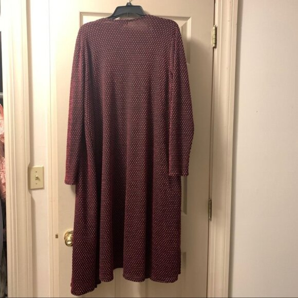 Beautiful Lularoe Sarah Duster Size L - Picture 5 of 5